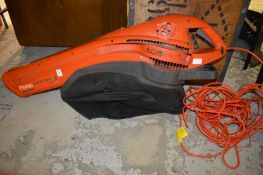 A Flymo electric garden vac.