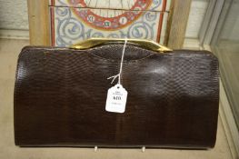 A stylish Ladies leather handbag.