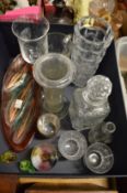 Various glassware.