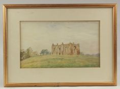 Henry James Sage (1868-1953) St Catherine's Chapel, watercolour, 8.5