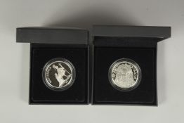 BRITANNIA THE CHANGING FACE OF BRITAIN, ONE OUNCE SILVER PROOF COIN. Boxed. ALSO, THE 300TH