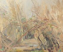 Mid-20th Century, 'The Ridings in March', oil on canvas, 20