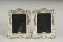 A SILVER PHOTOGRAPH FRAME 7.5ins x 6ins.
