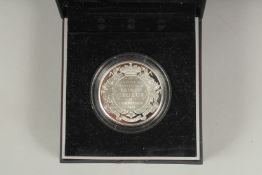 THE PRINCE GEORGE OF CAMBRIDGE, 2013, UK SILVER PROOF COIN. No. 0981. Boxed.