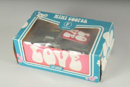 A FOXTON'S MINI COPPER BOXED.