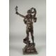 LOUIS AUGUSTE MOREAU (1855 -1919). "LE TRIOMPHE" A SUPERB LARGE BRONZE OF A CLASSICAL FIGURE holding - Image 1 of 8