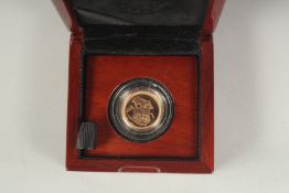 THE 200TH ANNIVERSARY OF THE SOVEREIGN. Struck 1st July, 2017. No. 1614, boxed with outer paper