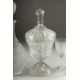 A GOOD CUT GLASS SHERRY DECANTER AND STOPPER, SIX GLASSES AND BOWL AND COVER.(8). - Image 4 of 5