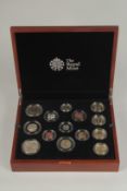 THE ROYAL MINT. THE 2017 UNITED KINGDOM PREMIUM PROOF COIN SET. 