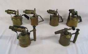 Blow lamps includes Bladon B58, Primus, Sievert APH, Vapouria No 12, Buflam