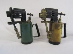 2 blow torches include Howes & Burley 1918 Birmingham approx. 18