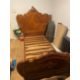 French style single bed with rococo embellishments & kingwood quarter veneer - Image 2 of 3
