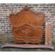 French style single bed with rococo embellishments & kingwood quarter veneer - Image 1 of 3