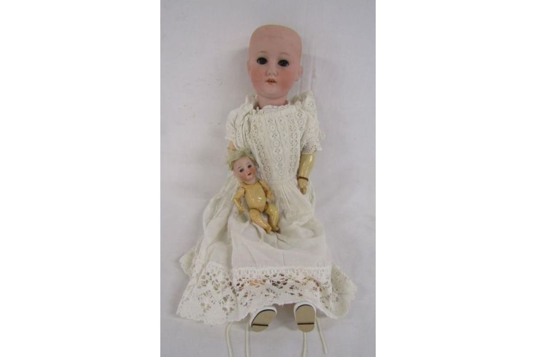 2 x Heubach Koppelsdorf Germany 250 bisque head dolls - Image 1 of 6