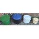 3 large enamel pots and one smaller - Image 2 of 2