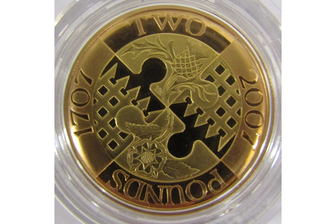 Elizabeth II 2007 Gold Proof £2 Double Sovereign - Image 1 of 5