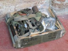 A quantity of assorted militaria inc, inert 7.