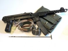 A deactivated PPS-43 SMG and Accessories Deactivated Polish PPS-43 7.62mm sub machine gun.