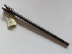 A deactivated German MG42 7.92 spare barrel with EU certificate.