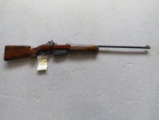 A deactivated Steyr M95 .22LR target rifle with EU certificate.