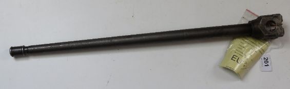 An MG42 spare barrel, 7.9X57MM, with certificate.