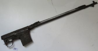 A Russian SVT40 rifle battlefield relic.