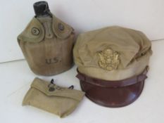 A US Army Officers cap size 7,
