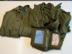 A US Army Jacket with British RAF Aircrew overalls dated 1971.
