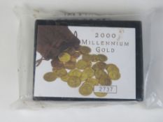 A 22ct gold proof sovereign in original sealed Royal Mint presentation packaging,