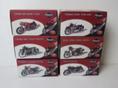 A quantity of Editions Atlas Collections classic motorbikes, 1:24 scale inc BSA Goldstar,