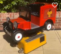 A fantastic original childrens 'ride' in the form of a Postal Van c1970s as manufactured by