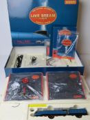 A Hornby Live Steam 00 gauge Mallard LNER Class A4 4-6-2 locomotive in original box with paperwork,