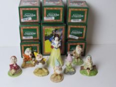 Walt Disney Snow White and The Seven Dwarfs by Royal Doulton,