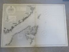 Navigational chart; engraved by Malby &