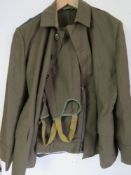 A Soviet Airforce jacket and trousers, t