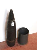 An inert WWII German 10.5cm Howitzer HE