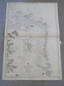 Navigational chart; engraved by Edward W