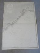 Navigational chart; engraved by J & C Wa