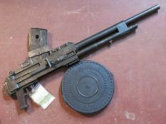 A deactivated Breda M38 7.92mm tank heav