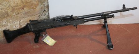 A deactivated FN MAG 58/ GPMG. Latest EU