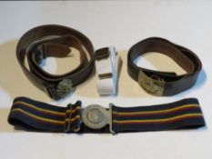 A REME Stable belt, a Russian leather be
