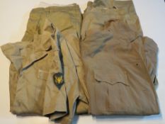 Two US Army shirts and two Army trousers
