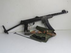 A deactivated PPS-43 SMG and accessories deactivated Polish PPS-43 7.62mm Sub Machine Gun.