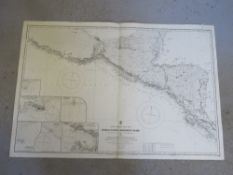 Navigational chart; engraved by Davies & Co, Small Corrections edition published 1925,