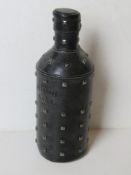 Breweriana; A leatherette Absolut Vodka bottle cover, bottle within, contents deficient.