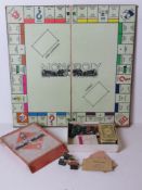 A vintage Monopoly set in original box, a/f.