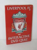 A Liverpool FC interactive DVD, as new in celophane.