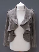 A 14% wool jacket by New Look, size 6, approx measurements 28