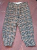A pair of David Nickerson tweed shooting breeks size 32.