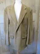 A Dunn & Co Regent Street corduroy jacket, size 44R.